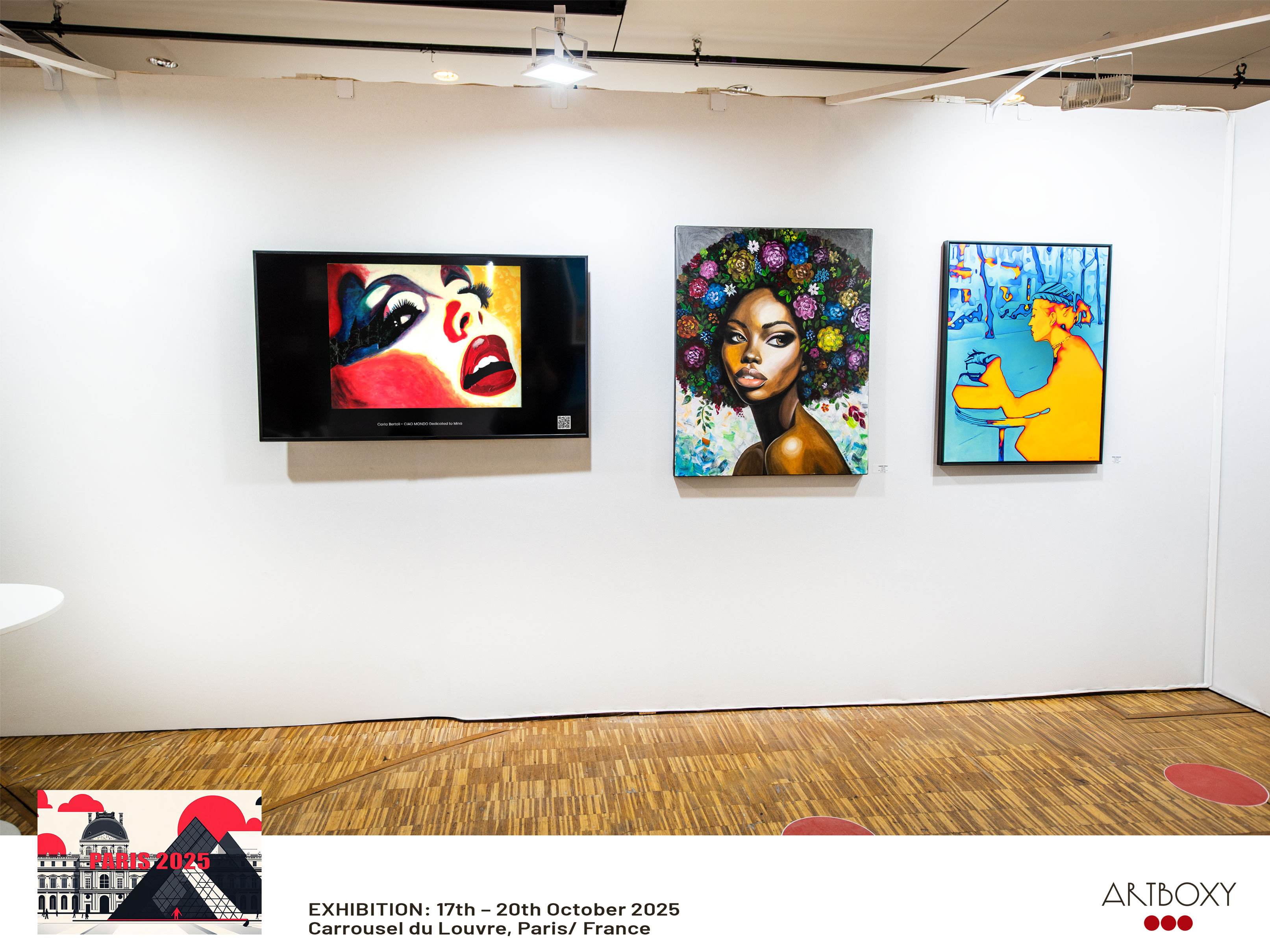 Artboxy Carrousel du Louvre Paris - CIAO MONDO - Dedicated to Mina - Anno 2025